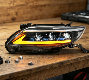 ไฟหน้า LED 12V รุ่นใหม่สำหรับ Toyota Corolla ปี 2011-2013 แบบดัดแปลง - Product Image 1