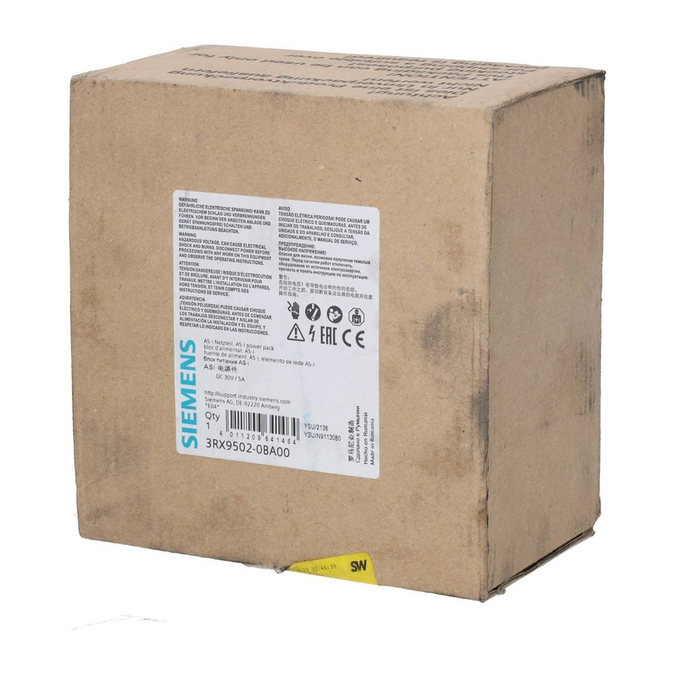 Original Brandneues ASi Power 5A AC 120V230V 3RX95020BA00 ASInterface Netzteil für SPS****^^^^ https://www.siboasi.com