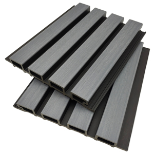 Dual-màu WPC rãnh Panel tường hohecotech tường ngoài trời Panel nhà trang trí bên ngoài hoặc trong nhà WPC tường siding - Product Image 2