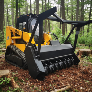 75馬力 フロントローダー スキッドステア クローラーローダー 日本製ディーゼルエンジン搭載 草刈り機付き - Product Image 3