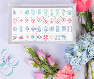 Juego de Mahjong de acrílico americano de lujo personalizado 166 160 Azulejos Mahjong de viaje Singapur Mahjong - Product Image 6