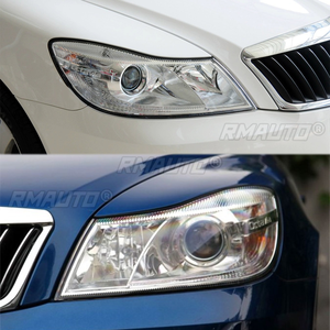 สำหรับสโกด้า ออคตาเวีย 2010 2011 2012 2013 2014 ฝาครอบไฟหน้าด้านหน้าโปร่งใสโคมไฟโคมไฟฝาครอบเลนส์ไฟหน้า - Product Image 6