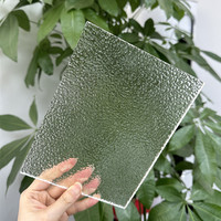 Vente en gros de feuille acrylique colorée transparente pour le bricolage et les meubles feuille acrylique texturée givrée pour la vie privée