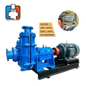 Bomba de Lodos Horizontal de Alta Resistencia OEM ODM 2025, Bomba Centrífuga de Succión de Lodo de Alta Eficiencia y Ahorro de Energía - Product Image 4