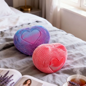 Nuevo Juguete Antiestrés en Forma de Corazón, Pelota de Peluche Transfronteriza, Juguete Luminoso para Niños, Fabricante Mayorista - Product Image 4