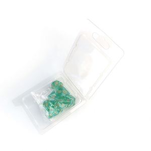 Juego de Dados Acrílicos Poliédricos de 7 Piezas con Logotipo Personalizado, en Caja de Plástico Transparente con Blíster, para Juegos de Mesa D&D - Product Image 3