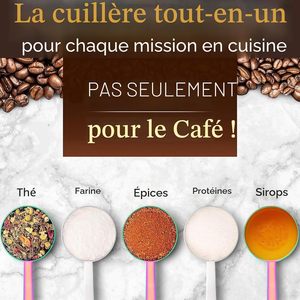 Cuillère doseuse à café et thé en acier inoxydable 18/0 de 20 ml, écologique, avec trou, compatible lave-vaisselle, logo personnalisé - Product Image 6