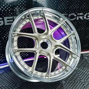 Jantes JJS Forgées pour Voitures Particulières 5x112 5x114.3 5x120 16 <span class=keywords><strong>17</strong></span> 18 19 20 21 22 23 24 Pouces, Style BMW Alpina E39 E38 E32 E60 - Product Image 2