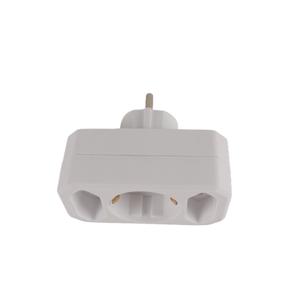Ce Đồng 10A 3Way 1 3 EU adapter cắm trắng Tường mở rộng ổ cắm điện cho Thổ Nhĩ Kỳ Bồ Đào Nha Đức Nga - Product Image 4