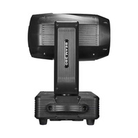 Projecteur Beam Mobile 380W avec Ligne Rouge, 6 Couleurs + Blanc 8400K, Contrôle DMX512, Gradation Linéaire 0-100%, Équipement d'Éclairage Scénique Intérieur