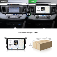 Autoradio Android Youducar pour RAV4 2013-2018 avec lecteur multimédia, navigation, CarPlay sans fil, aide au recul, garantie 1 an