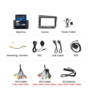 Android13 Chia Màn Hình IPS DSP Đài Phát Thanh Xe Hơi <span class=keywords><strong>Android</strong></span> Cho Honda Civic 2012-2015 8 + 128G Xe Video BT Stereo GPS Navigator - Product Image 4