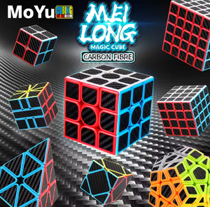 Cubo <span class=keywords><strong>Megaminx</strong></span> de la Serie de Fibra de Carbono MoYu MeiLong, Cubo Mágico Profesional de Dodecaedro Suave para Competición de Velocidad - Product Image 5