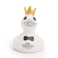 Mini-canards en caoutchouc sonores à presser en plastique, jouets de bain en vrac, cadeaux de fête, de carnaval, de Noël et d'anniversaire pour bébés de 0 à 24 mois, unisexe