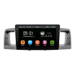 Autoradio avec écran IPS 9 pouces, Linux, Carplay, Android Auto, caméra de recul, Mirror Link, FM AM, lecteur multimédia pour Toyota Corolla - Product Image 1
