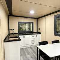 Serre modulaire moderne certifiée ISO CE de 20 pieds, mobile et intelligente, pour hôtels, bureaux complets, appartements et hôpitaux