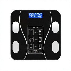 Pèse-personne intelligent rechargeable ORIGINAL avec écran LCD et plateforme en verre pour la maison - Product Image 3