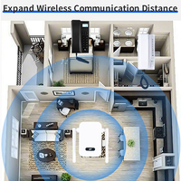 Système d'interphone téléphonique sans fil à communication bidirectionnelle pour interphone téléphonique de bureau d'hôtel