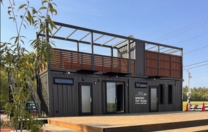 Casa Container a Doppio Strato a Montaggio Rapido e Traspirante, Cabina Prefabbricata per Glamping, Caffetteria all'Aperto - Product Image 2