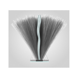 <b>Window</b> Draft Stopper Mohair Sealing Strip Energy Saving Teumsae Weatherstrip Vinyl Pin Weather Strip - Product Image 1