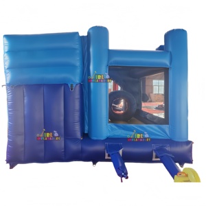 Château gonflable de <span class=keywords><strong>patrouille</strong></span> en PVC en gros avec toboggan, maison de saut gonflable de dessin animé pour les enfants, location de jeux pour fêtes - Product Image 6