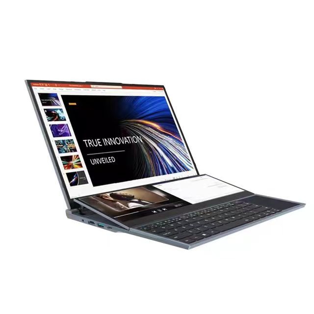Dual Screen Laptop 1920x1280 Laptops Core I7 16gb 64g/128g/256g/512g SSD Laptop Core I7 10 Generation