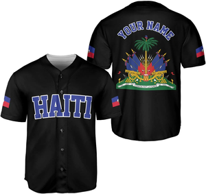 Fabrication de vêtements OEM, vêtements avec drapeau haïtien, <span class=keywords><strong>maillot</strong></span> d'Haïti le plus populaire - Product Image 3