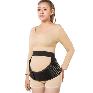 เข็มขัดพยุงครรภ์ สีดำ ขนาด SMLXLXXL สายรัดเอวระบายอากาศได้ดี สำหรับการดูแลช่วงตั้งครรภ์ - Product Image 3