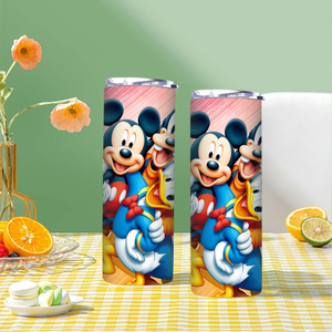 Vaso de <span class=keywords><strong>manga</strong></span> de acero inoxidable personalizado UV de 20oz, envío rápido desde EE. UU., taza recta para vasos promocionales - Product Image 2
