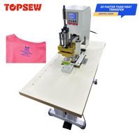 Máquina de Impresión Automática TOPSEW TS-180, 1000 Piezas/Hora, 3 Veces Más Rápida que la Transferencia Térmica para Camisetas, Ropa Interior, Etiquetas de Cuello, Sin Etiquetas