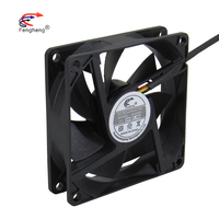 8020 ventilateur à flux axial étanche 12V 0.11A 1.32W longue consommation d'énergie ventilateur de refroidissement 80x80x20mm armoire de ferme OEM personnalisable