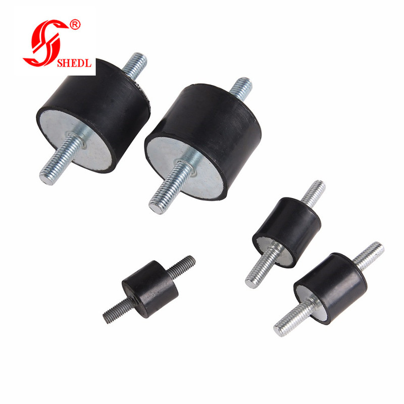 Cylindrical Anti Vibration Isolator Studs Shock