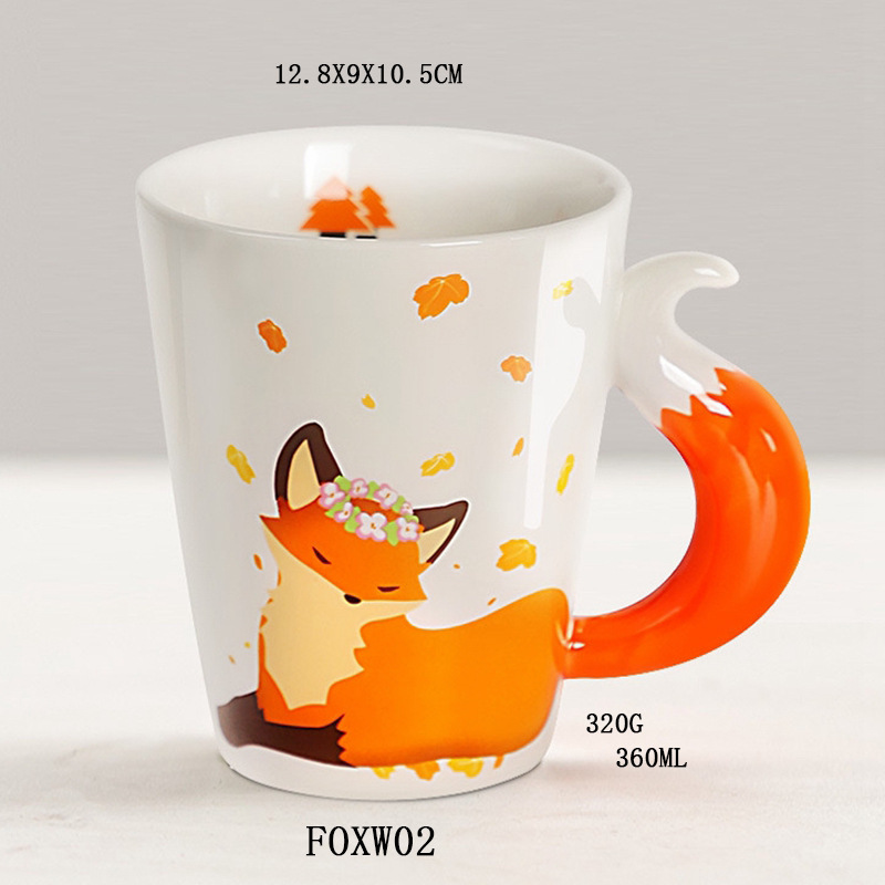 Fox handle girl cup