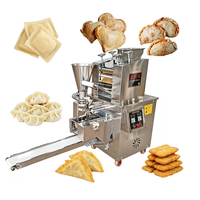 Petite machine automatique pour la fabrication d'empanadas, de samosas et de raviolis avec moteur, en acier inoxydable de qualité alimentaire, usage commercial