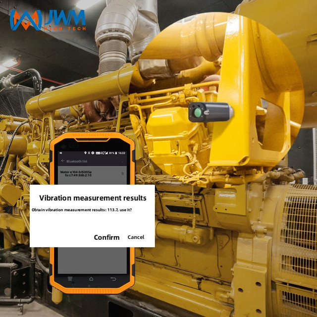 Wireless IoT Industrial Equipment Temperature and Vibration Measuring Instrument Predictive Maintenance Sensor