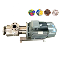 Pompa Emulsifier High Shear untuk Krim Kosmetik dan Mayonnaise, Mixer In-line, Pompa Homogenizer In-line Satu Tahap, 3 Tahap, Rator Stator
