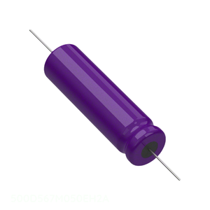 Condensador Original de 560 uF 500D567M050EH2A, Tipo Through Hole, Aluminio, 560UF, 20%, 50V, AXIAL TH - Product Image 1
