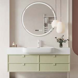Hot Sale Shaker Style Bathroom <b>Vanity</b> Single Sink Bathroom <b>Vanities</b> with Mirror - Product Image 5