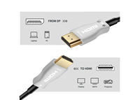 Câble HDMI 2.1 en fibre optique AOC 8K 60HZ 4K 120Hz 48Gbps 3D 1080P plaqué or 10m 15m 20m 25m 30m