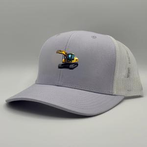 Casquette de camionneur personnalisée de haute qualité 6 panneaux à profil haut Casquette de baseball réglable avec logo brodé structuré vintage - Product Image 1