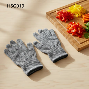 LXG, Gants <span class=keywords><strong>de</strong></span> sécurité anti-coupure en acier inoxydable <span class=keywords><strong>de</strong></span> niveau 5 pour la <span class=keywords><strong>menuiserie</strong></span> et la sculpture sur bois, prévention des blessures, HSG017 - Product Image 3