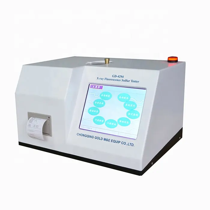 ASTM D4294 XRF רנטגן הקרינה גופרית Analyzer עבור הניתוח של גופרית דלקים