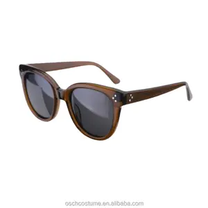 Ready To Ship Sun Glasses In Stock Handmade Designer UV400 Retro Shades Large Oversize Tortoiseshell Acetate Sunglasses