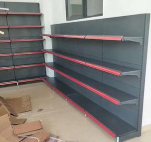 Espositore di alta qualità a doppia faccia per supermercati comoda libreria metallica negozio di alimentari farmacia espositore per comodità - Product Image 6