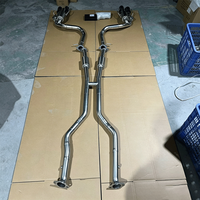 Système d'échappement Catback pour Lexus RCF GSF IS500 5.0, tuyau en acier inoxydable avec silencieux à valve, pièces de tuning automobile
