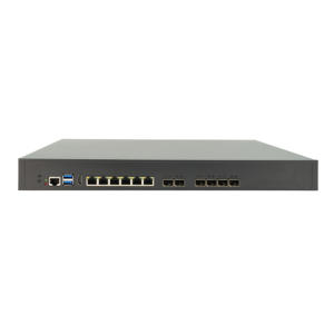 4 * SFP/10G 1U dispositivo 6 Lan 2,5 GB C3758 MikroTik/PFsense/OPNsense/<span class=keywords><strong>SOPHOS</strong></span> <span class=keywords><strong>firewall</strong></span>/ENRUTADOR montaje en rack - Product Image 1