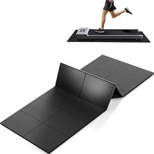 Tappetini per Yoga Premium 1/4 "spesso 68" x 24 "pieghevole Anti-scivolo impermeabile tapis roulant attrezzatura per esercizi per bici protezione da pavimento - Product Image 1