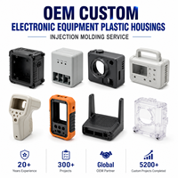 Pièces moulées par injection plastique sur mesure, boîtiers en plastique pour équipements électroniques, coques de caméra, composants en plastique, fabricant OEM