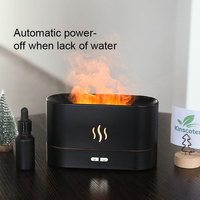 Humidificador de aire pequeño para coche, difusor de Aroma portátil, vapor de fuego, vapor inteligente, gran oferta
