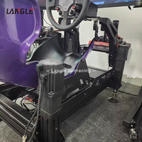 Simulateur de vol 4 axes 100 mm Motion Sim Racing Cockpit Gaming G Force Dynamic Motion 4 Axis Sim Racing Cockpit 4 Dof Movement